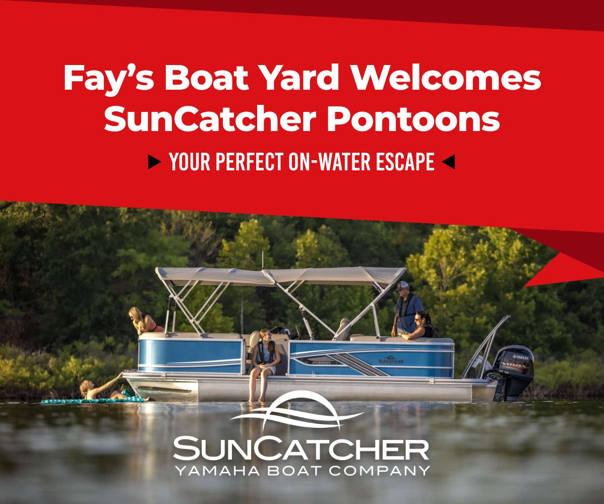Fays Boat Yard Welcomes Suncatcher Pontoons